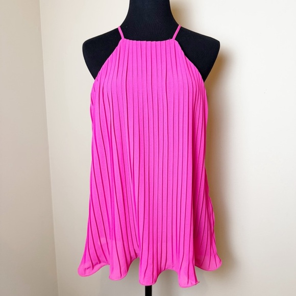 Endless Rose PLEATS TO MEET YOU TIE TOP - pink XS - Picture 1 of 9